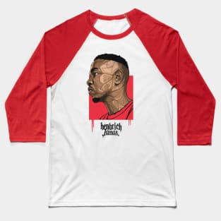 Kendrick Lamar portrait Baseball T-Shirt